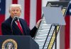 Трамп ги зголеми царините на 15 отсто за увоз од сите земји