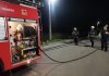 Изгаснат е пожарот во фабриката „Мирана“, но пожарникарите дежураат за да не се разгори повторно