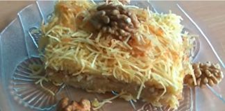 (ВИДЕО) Кадаиф со ореви