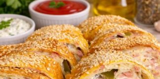 (Рецепт) СОЛЕН РОЛАТ ОД ГОТОВИ КОРИ: Брза и вкусна ужина