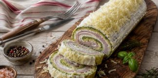 (Рецепт) СОЛЕН РОЛАТ СО ШУНКА: Едноставна подготовка и богат вкус